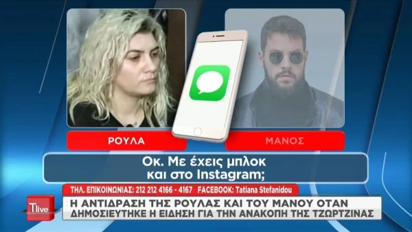 Πάτρα: Ρούλα και Μάνος αντιδρούν στα πρώτα δημοσιεύματα για την ανακοπή της Τζωρτζίνας - «Το είδες...»