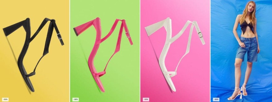 Bershka πέδιλα