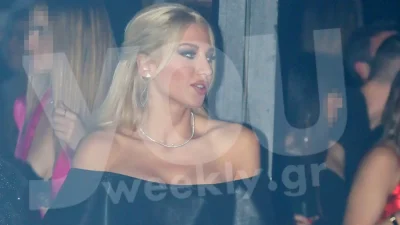 Κωνσταντίνα Σπυροπούλου: Τι φόρεσε για να πάει στο παιδικό πάρτι της αδερφής του συντρόφου της