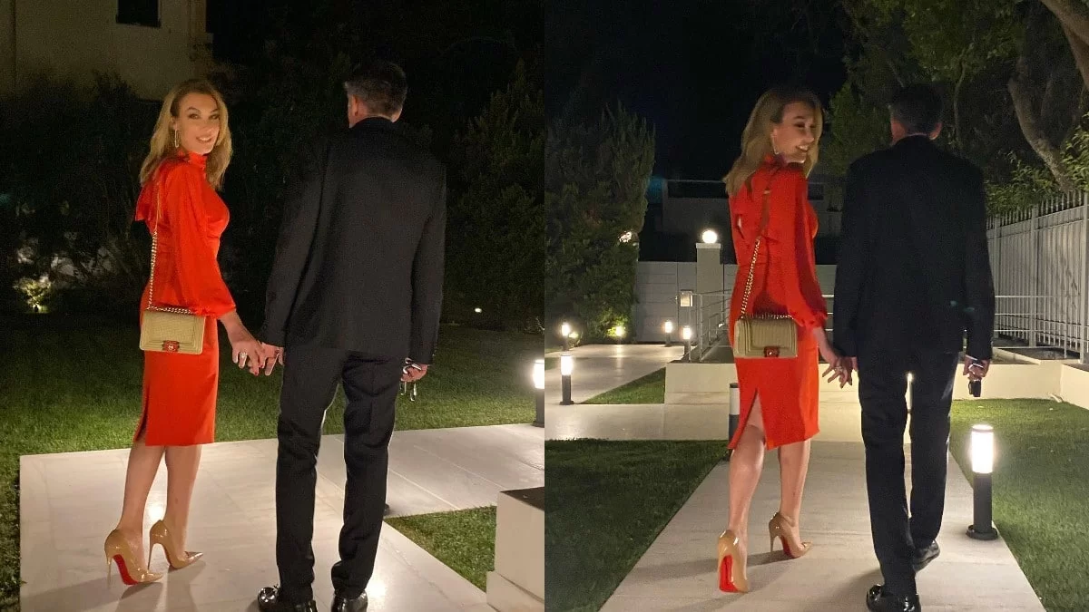 Τριώροφο με εξωτικό κήπο και χλιδάτη διακόσμηση - Εντυπωσιάζει το σπίτι Τατιάνας Στεφανίδου και Νίκου Ευαγγελάτου