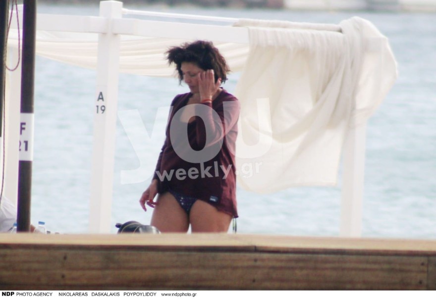 Η Ταμίλα Κουλίεβα για μπάνιο