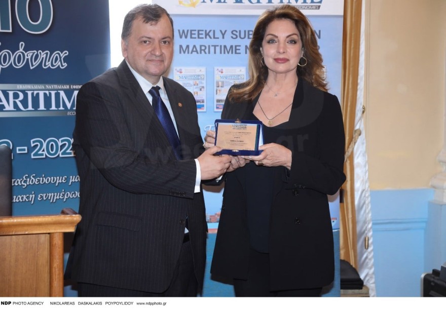 Άντζελα Γκερέκου - Βράβευση 