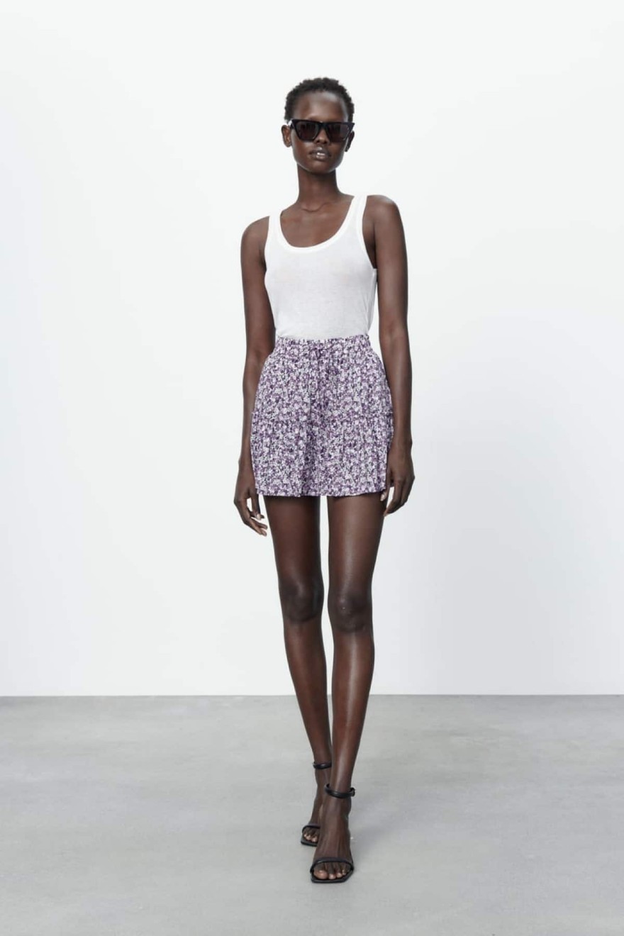 Zara φούστα με εσωτερικό σορτσάκι