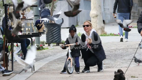 Το ταξίδι συνεχίζεται για την Χριστίνα Κοντοβά και την μικρή Ada - Στο πλευρό τους ο Τζώνη Καλημέρης