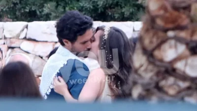 «Αν η αγάπη ήταν μέρα...» - Οι φωτογραφίες που δημοσίευσε ο Ορφέας Αυγουστίδης από τον γάμο του με την Γεωργία Κρασσά