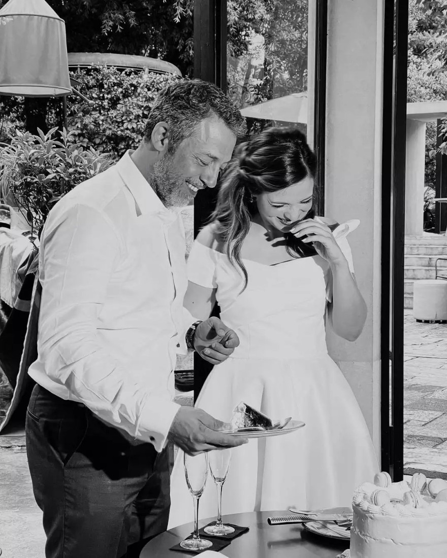 Η τρυφερή φωτογραφία της Δημητροπούλου από το γάμο της