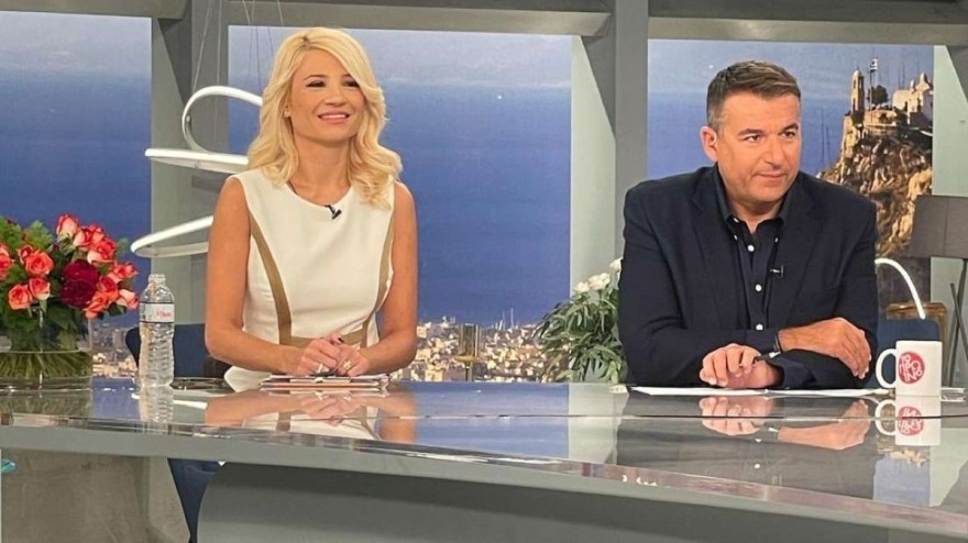 Φαίη Σκορδά Γιώργος Λιάγκας Πρωινό ΑΝΤ1