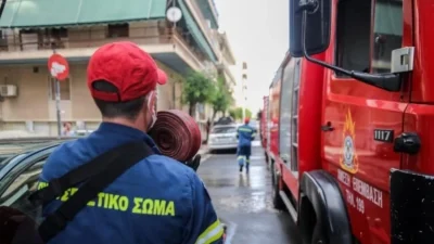 Φωτιά στην Τανάγρα Βοιωτίας