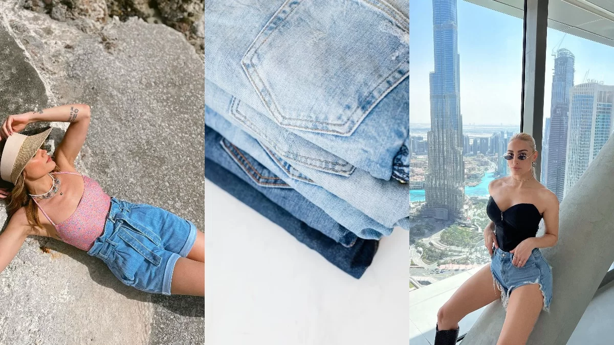 Τζιν σορτσάκια από το Zara σε 4 αποχρώσεις - Άνετα, κομψά και οικονομικά