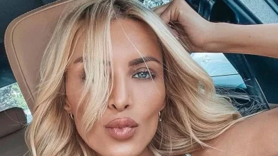 Κατάλευκη με μπεζ ντουλάπια - Η πρώτη φωτογραφία της Κατερίνας Καινούργιου από την κουζίνα του νέου της σπιτιού