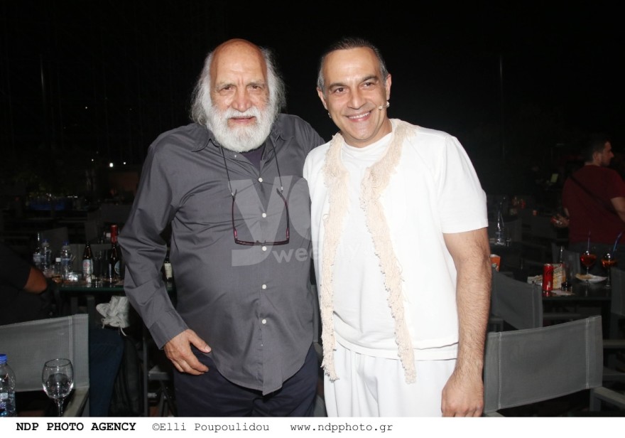 Ο Κρατερός Κατσούλης με τον πατέρα του