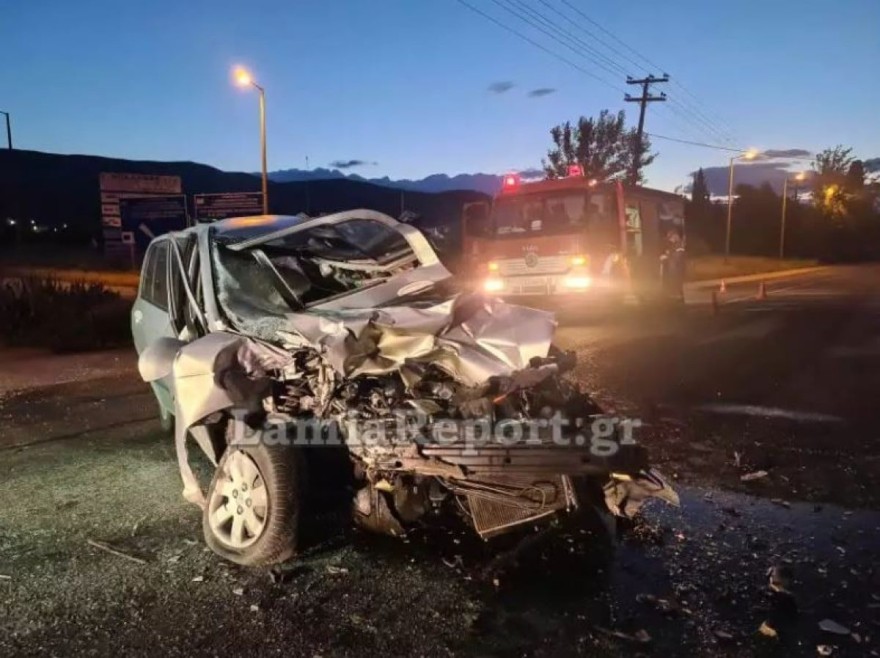 Δυστύχημα στην Λαμία