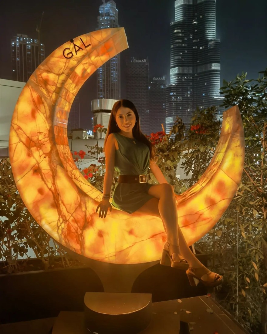 Η Μαγδαληνή Ζαφειρίου στο Ντουμπάι