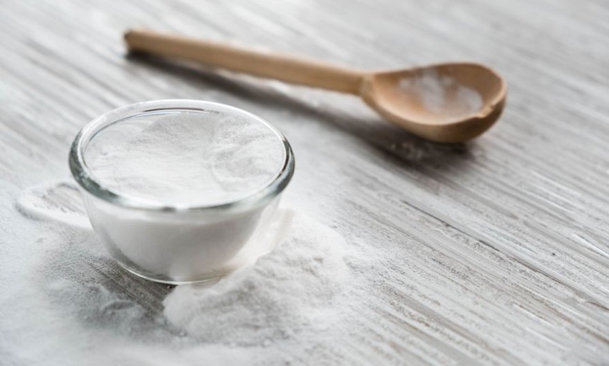 μαγειρική σόδα και ξύδι