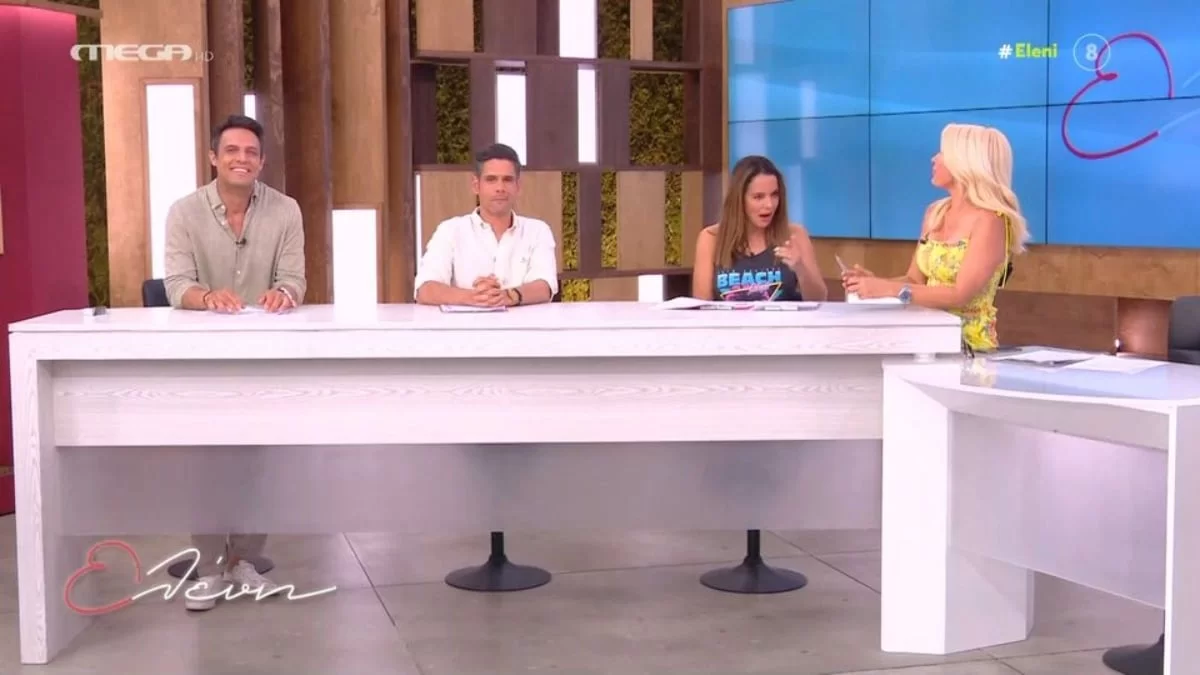 «Καλά να περνάς στον ΑΝΤ1» - Η επική σπόντα της Ελένης Μενεγάκη στον Τάσο Τεργιάκη