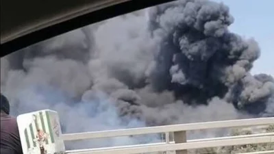 Φωτιά τώρα στο Μενίδι