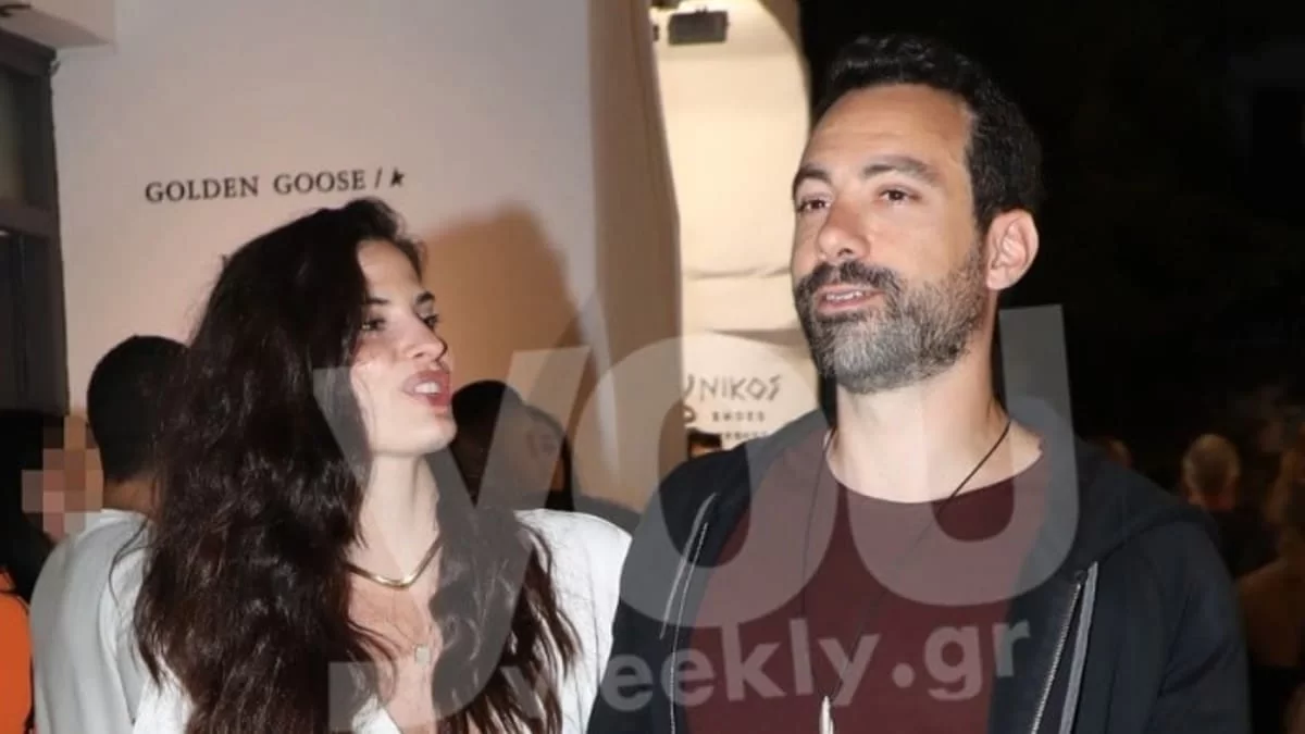 Στιγμές χαλάρωσης για την οικογένεια Τανιμανίδη - Βόλτα με τις μικρές στα Ματογιάννια της Μυκόνου