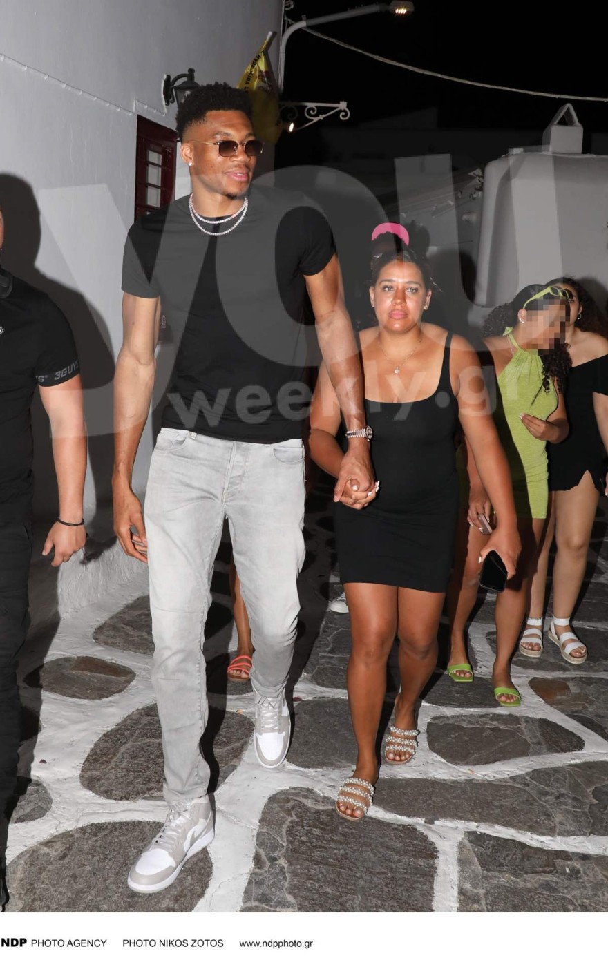 Γιάννης Αντετοκούνμπο με την σύντροφό του