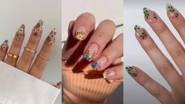 Floral νύχια - Η πιο girly τάση για μανικιούρ