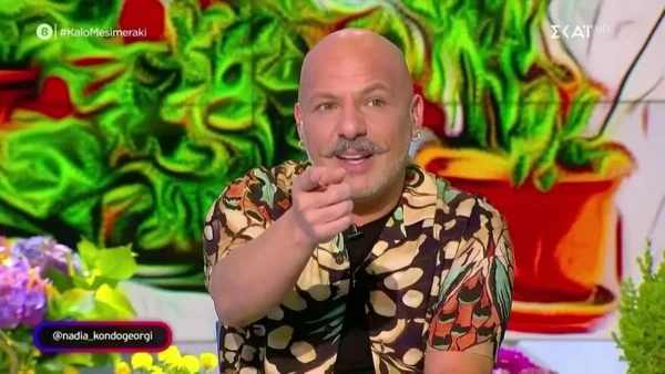 Καλό Μεσημεράκι: "Κόλαφος" ο Νίκος Μουτσινάς στον αέρα της εκπομπής - «Χαζοί είστε;»