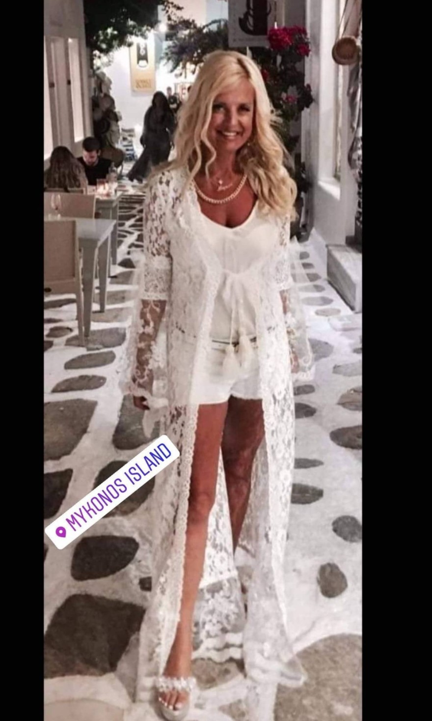 νέα εμφάνιση της Μαρίνας Πατούλη