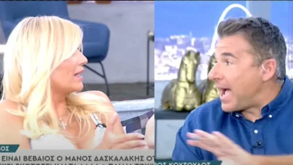 «Για να βγαίνει στην εκπομπή, θα τον γλείψουμε;» - Έγινε έξαλλη η Σκορδά με ατάκα του Λιάγκα για τον...
