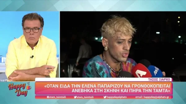 «Είδα ένα όπλο...» - Συγκλονίζει η μαρτυρία του Τάσου Ξιαρχό για τον καυγά Light και Snik στα MAD VMA