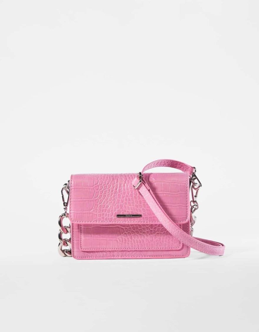 Ροζ τσάντα από τα Bershka