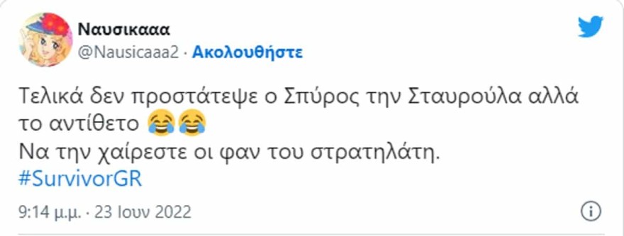 Twitter κατα του Μαρτικα