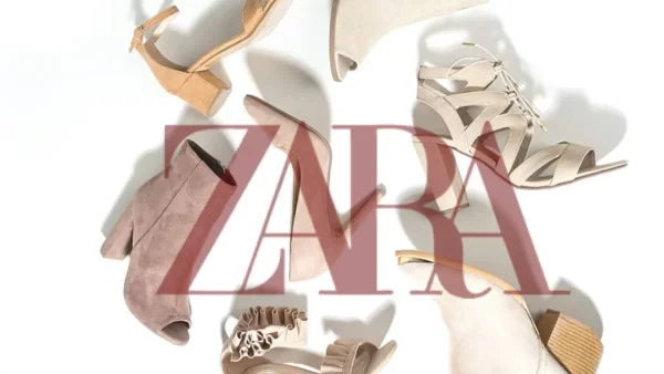 Βγαλμένα από παραμύθι αυτά τα ροζ πέδιλα με βινύλιο και στρας - Θα τα βρεις στα Zara