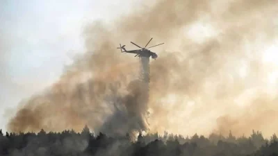Φωτιά στο τώρα στο Ναύπλιο - Σε χαμηλή βλάστηση στην περιοχή Πυργιώτικα