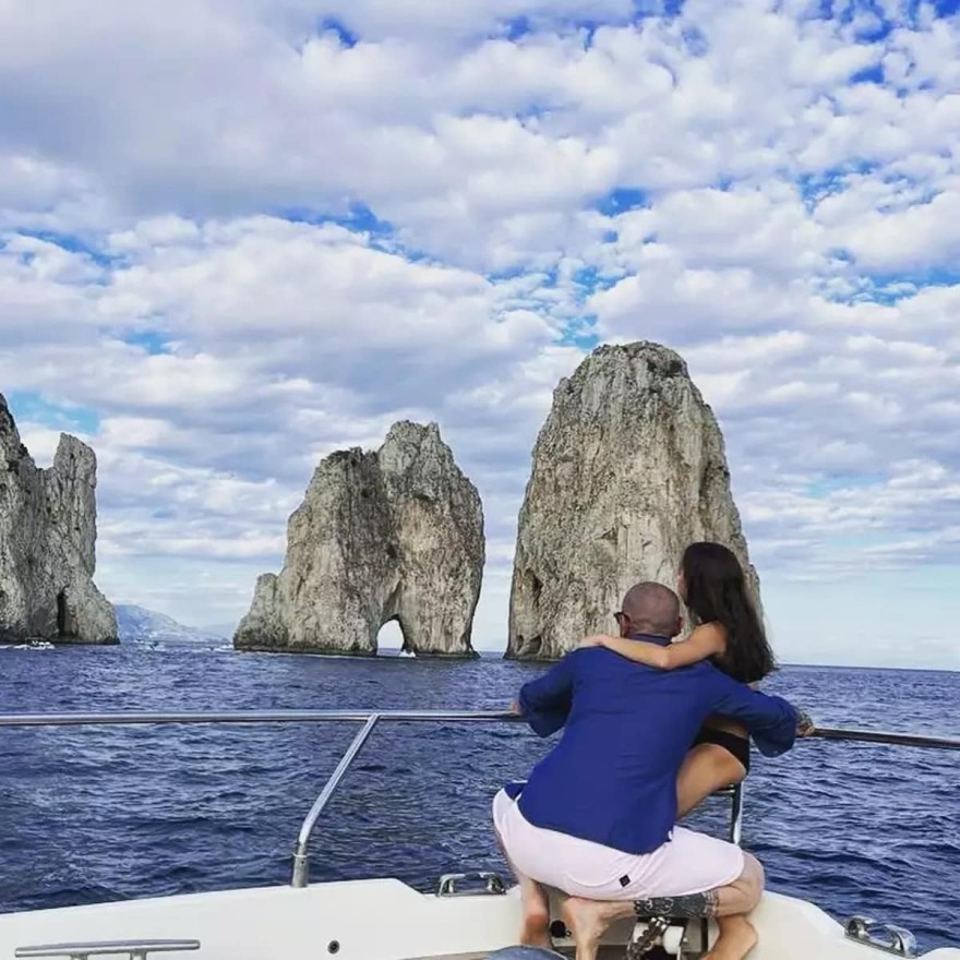 Οι ανέμελες διακοπές του Μπρούνο Τσιρίλο μετά το διαζύγιο του