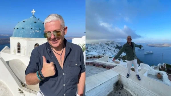 Οι Εικόνες και ο Τάσος Δούσης συνεχίζουν το ταξίδι τους στην πανέμορφη Σαντορίνη