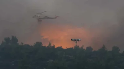 Φωτιά Πεντέλη: Σε Κύθηρα και Κρήτη έφτασε ο καπνός - Μεταφέρθηκε έως και 400 χιλιόμετρα