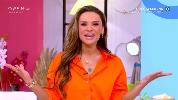 Χαμός στον ALPHA με την Ελένη Τσολάκη μετά το τέλος του Open Weekend - Έγινε γνωστό πριν λίγο