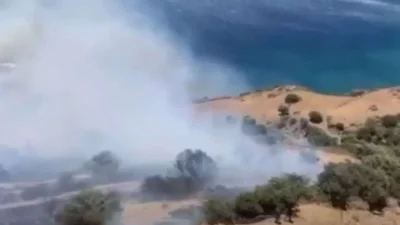 Φωτιά στο Ρέθυμνο