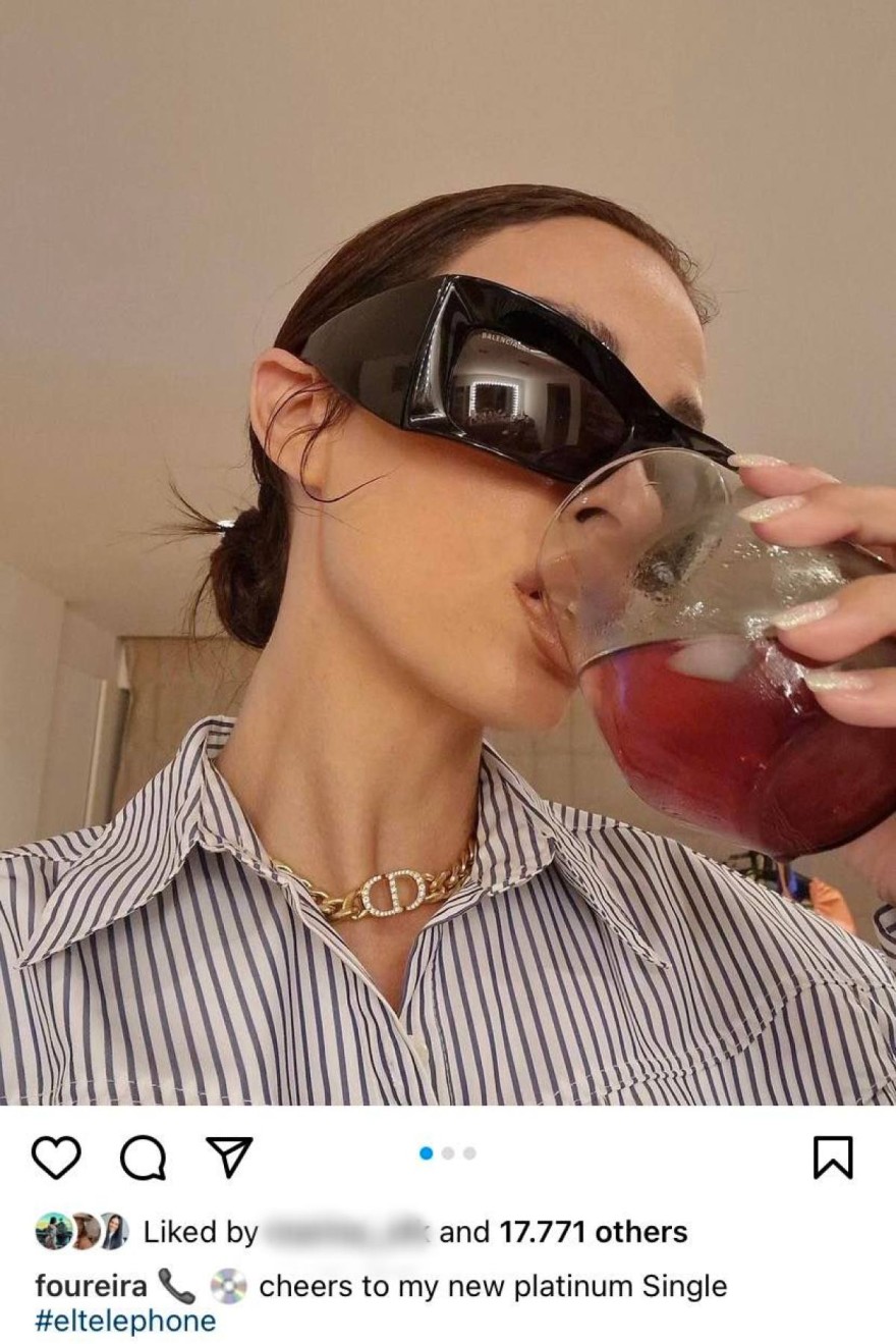 Ελένη Φουρέιρα El telephone πλατινένιος δίσκος