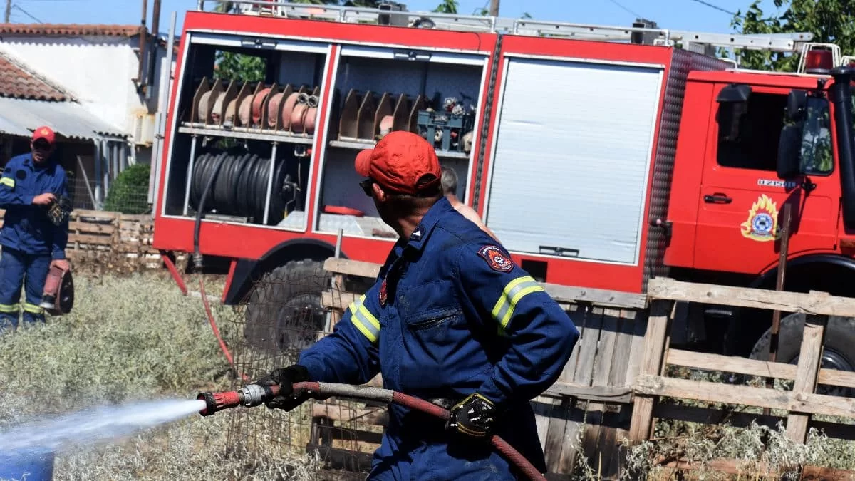 Φωτιά τώρα στο Ρέθυμνο
