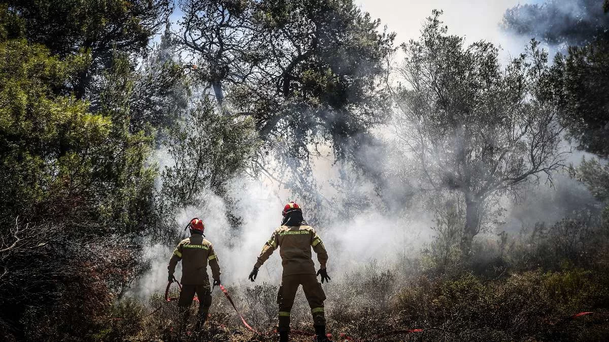 Φωτιά Πεντέλη: Αυτό είναι το σημείο που ξεκίνησε η πυρκαγιά
