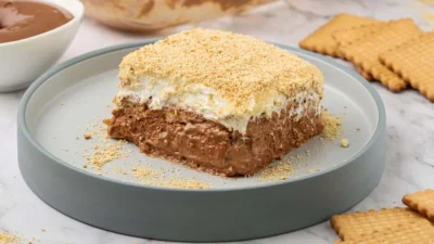 Σκέτη απόλαυση το γλυκό ψυγείου από την Αργυρώ Μπαρμπαρίγου - Έτοιμο μέσα σε λίγα λεπτά