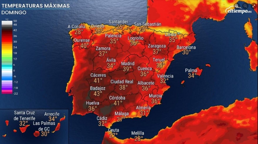 Καύσωνας στην Ευρώπη