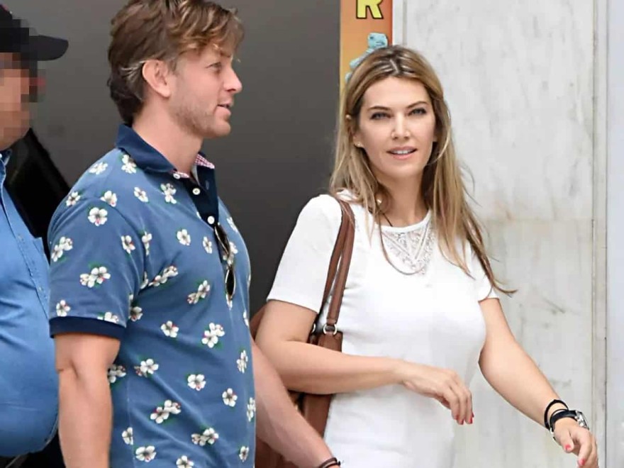 Η Έυα Καιλή με τον σύζυγό της Φραντζέσκο