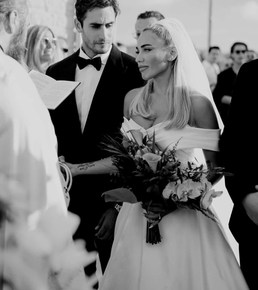 Το ζευγάρι στην εκκλησία