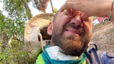 Κώστας Αναγνωστόπουλος: Έδωσε "μάχη" με τις φλόγες στην Πεντέλη - Οι ανατριχιαστικές αναρτήσεις στα social