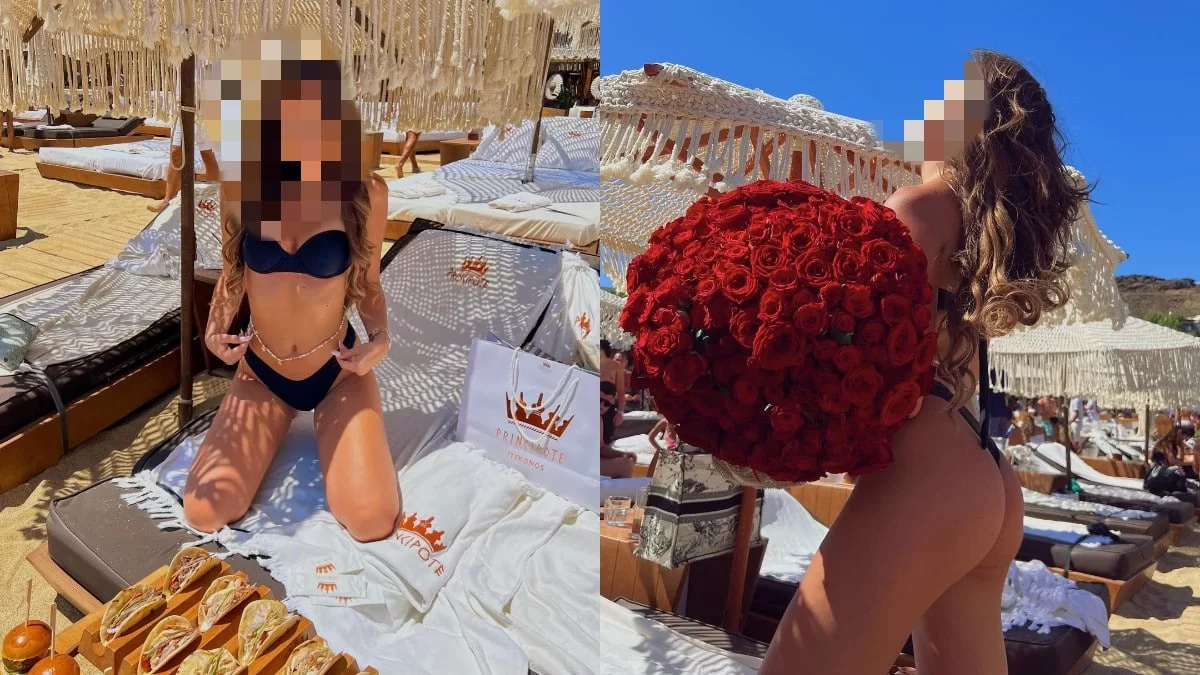 Της έκανε πρόταση γάμου στη Μύκονο πριν λίγες ώρες - Φωτογραφίες από το εντυπωσιακό μονόπετρο