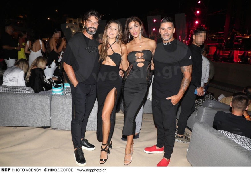 Αθηνά Ευμορφιάδη με τον σύντροφό της