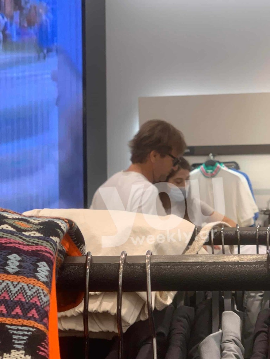 Ο Ματέο Παντζόπουλος και η κόρη του ψωνίζουν στα ZARA