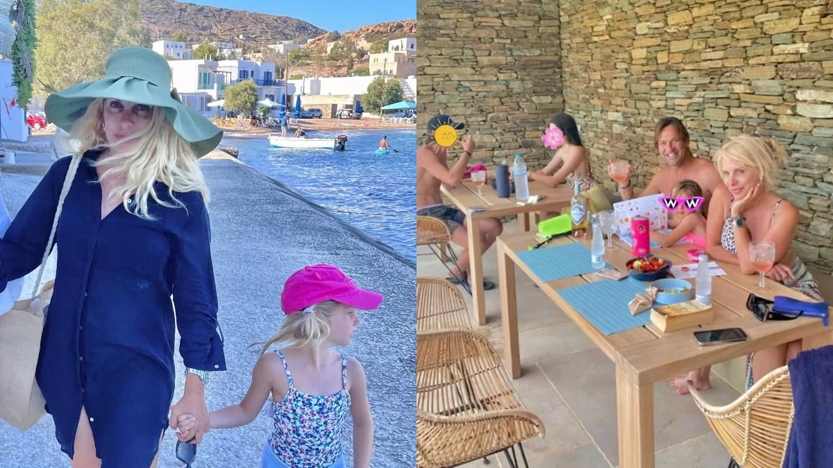 Κέρασε όλο το νησί της Άνδρου - Το τρικούβερτο γλέντι που έστησε η Μενεγάκη για τη γιορτή της Μαρίνας