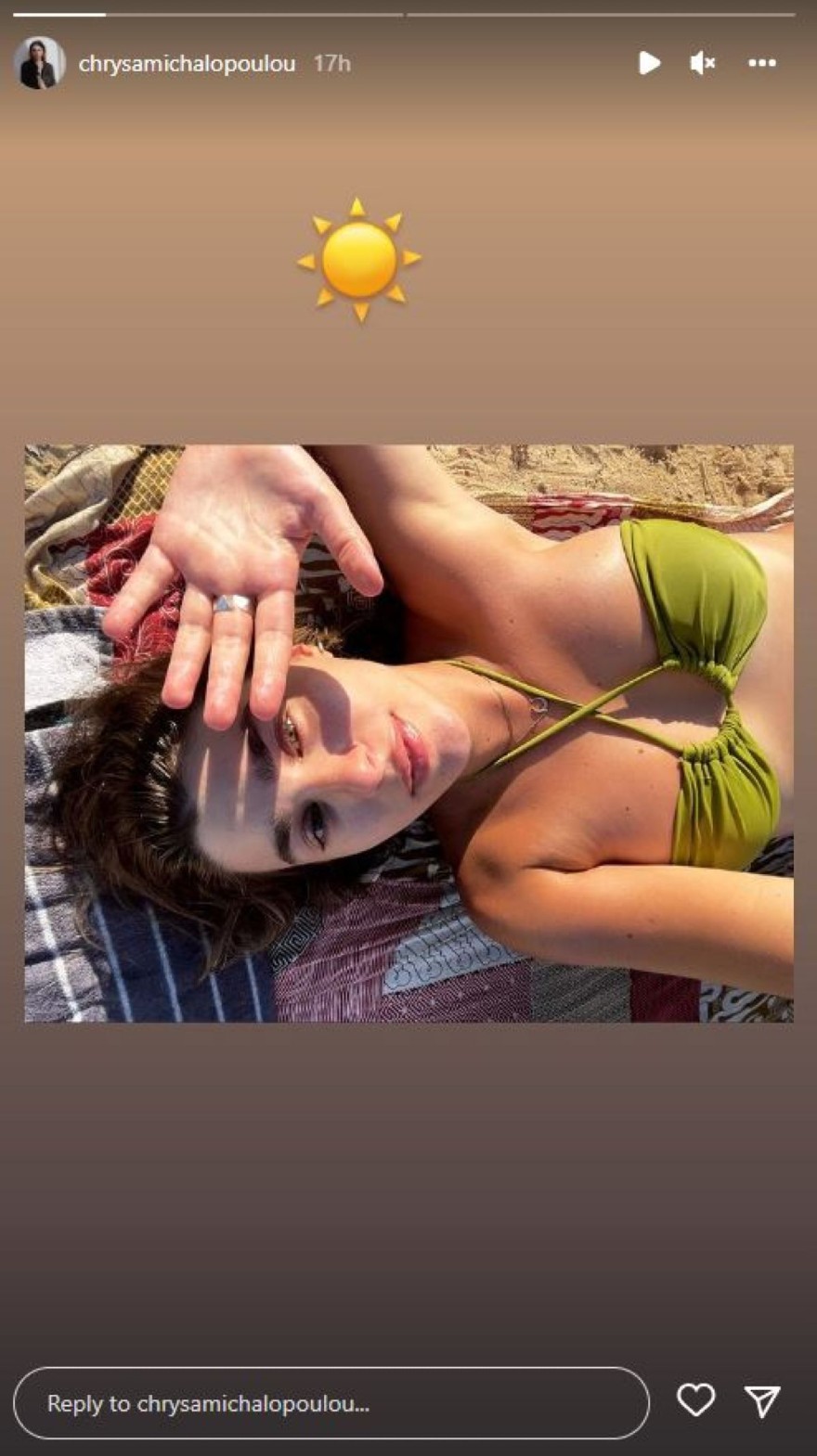 Χρύσα Μιχαλοπούλου μαγιό