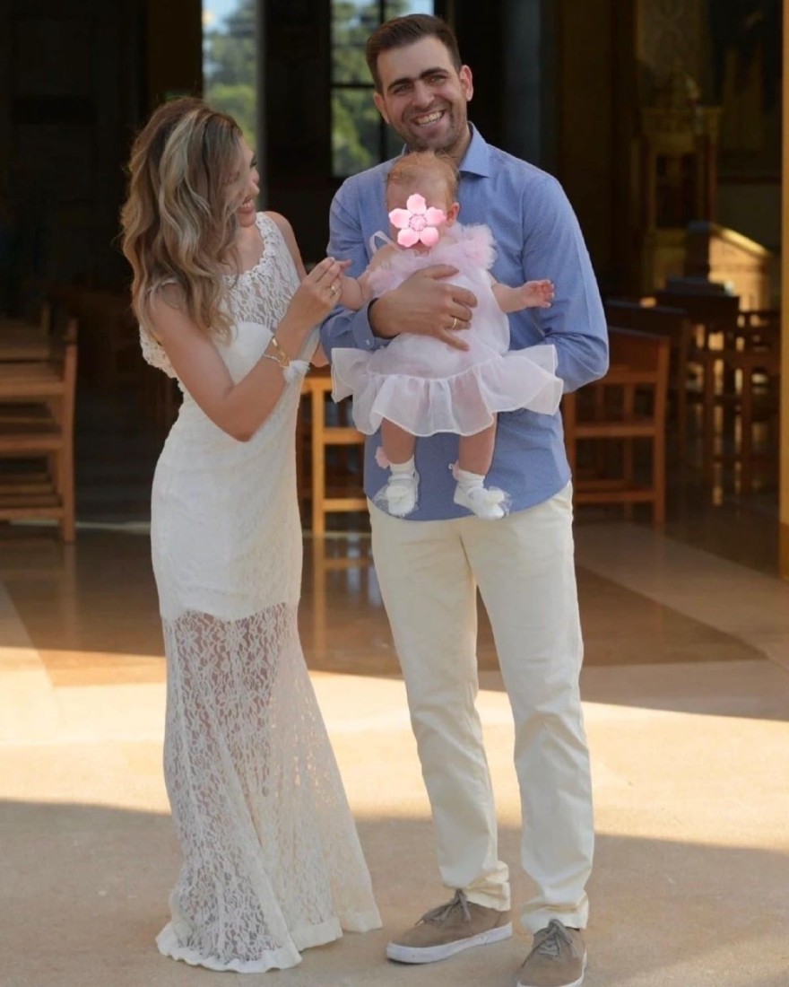 Η βάπτιση της κόρης της Ναταλίας Δήμου από το Σασμό